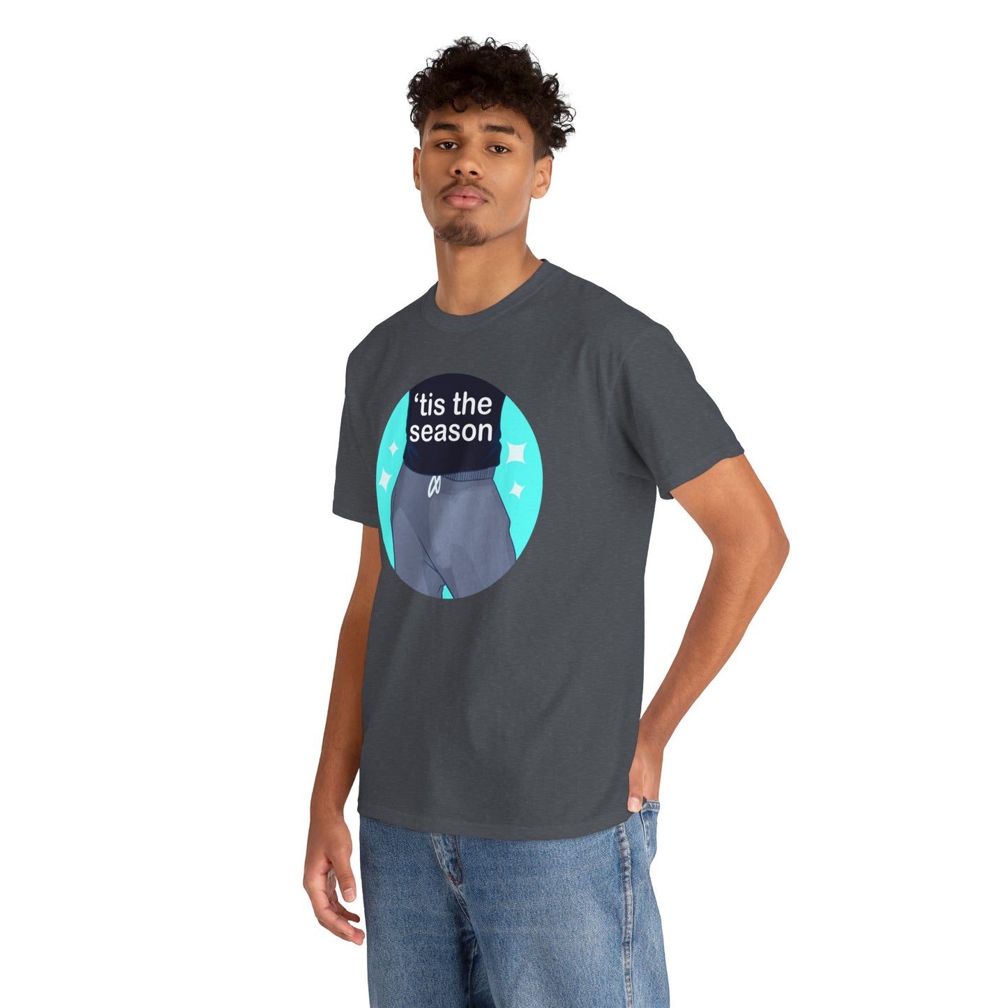 Sweatpants Season Unisex Heavy Cotton Tee