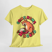 Bored Cat Unisex Heavy Cotton Tee