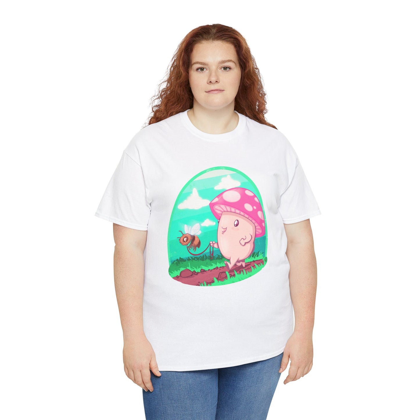Bee Walk Unisex Heavy Cotton Tee