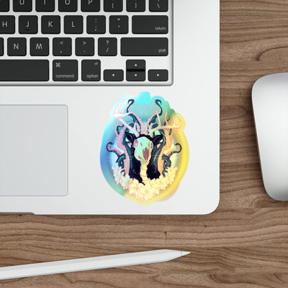 Entropy Holographic Die-cut Stickers