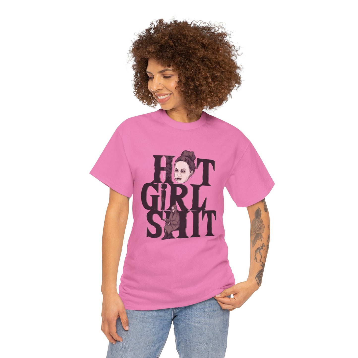 Hot Girl Shit Unisex Heavy Cotton Tee