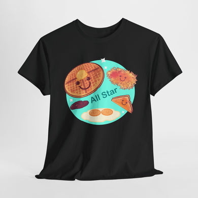 All Star Breakfast Unisex Heavy Cotton Tee