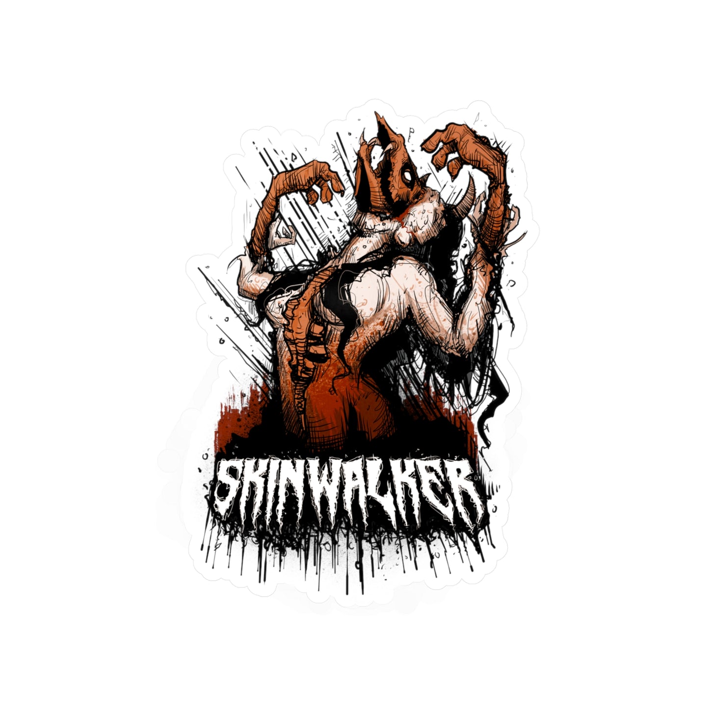 Skinwalker Kiss-Cut Vinyl Decal