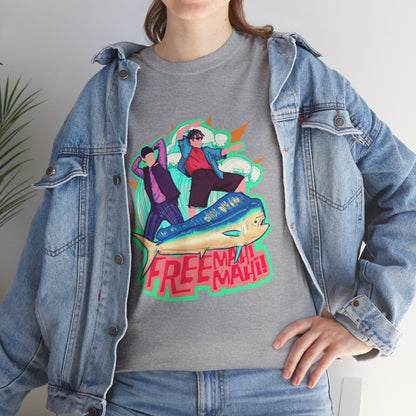 Free Mahi Mahi Unisex Heavy Cotton Tee