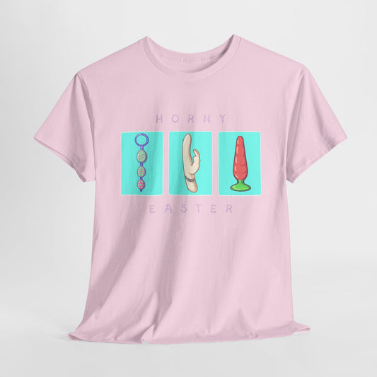 Horny Easter Unisex Heavy Cotton Tee
