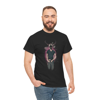 Deer Daddy Series 5: Youre Late Unisex Heavy Cotton Tee