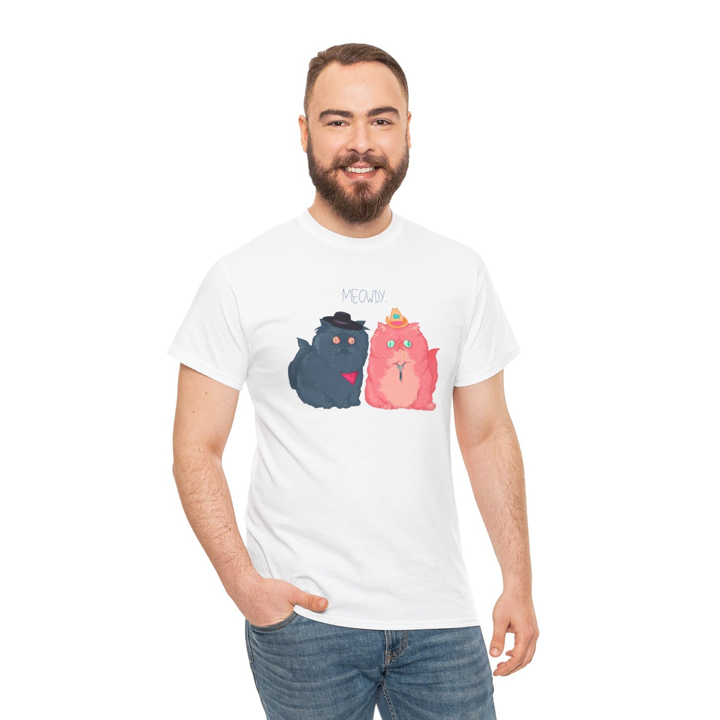 Meowdy Unisex Heavy Cotton Tee