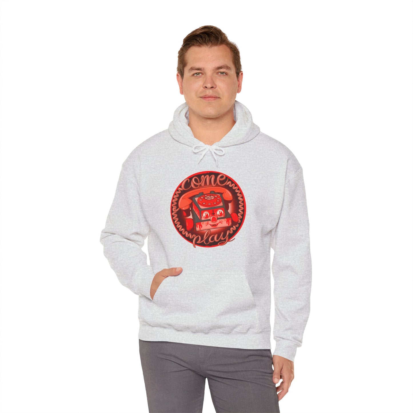 Ring Ring Unisex Heavy Blend Hooded Sweatshirt