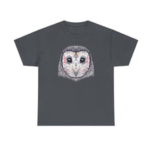 Sugar Skull Owl Unisex Heavy Cotton Tee