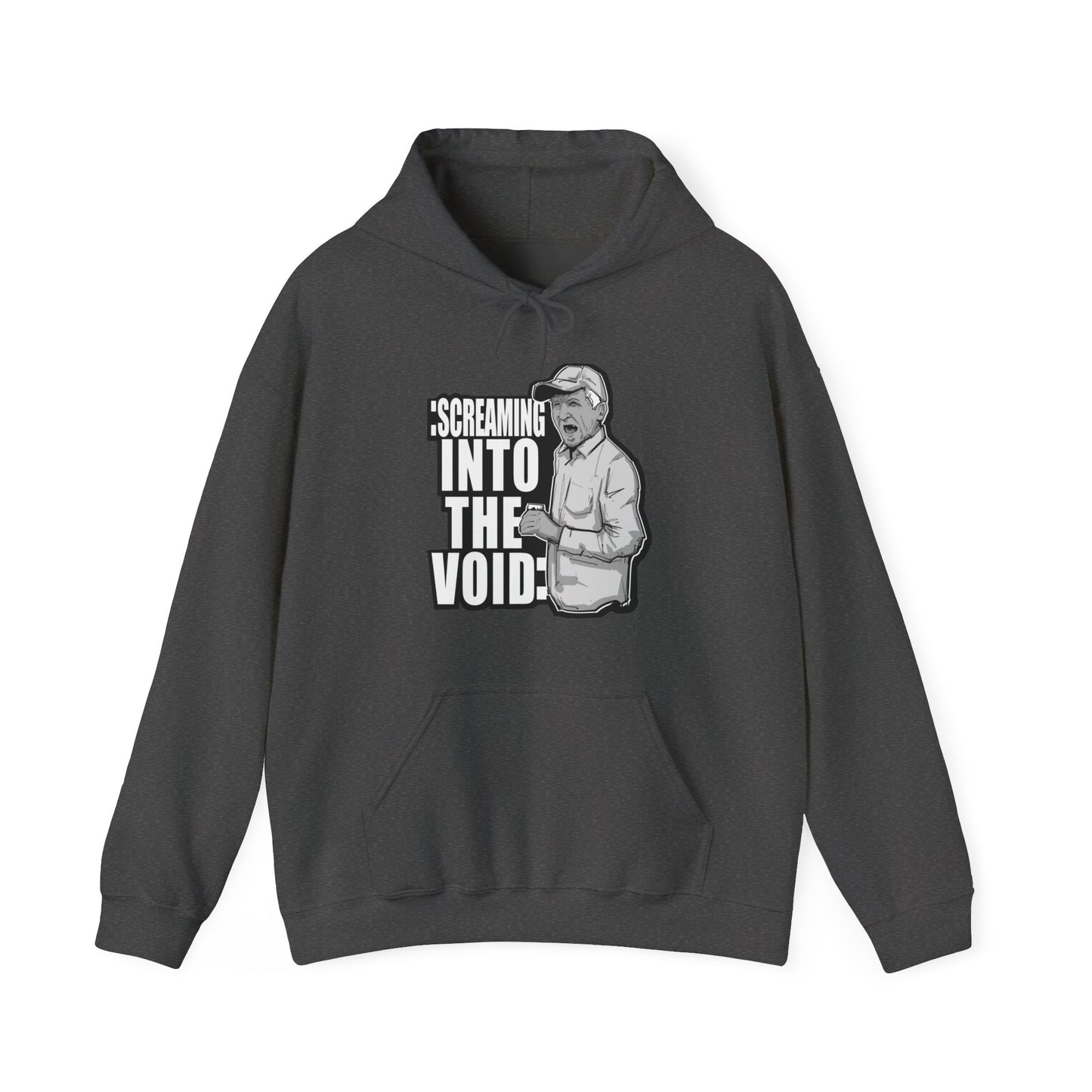 Screaming Into The Void Unisex Heavy Blend Hooded Sweatshirt