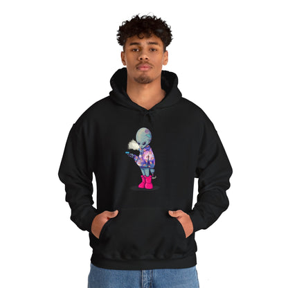 Earth Alien Unisex Heavy Blend Hooded Sweatshirt