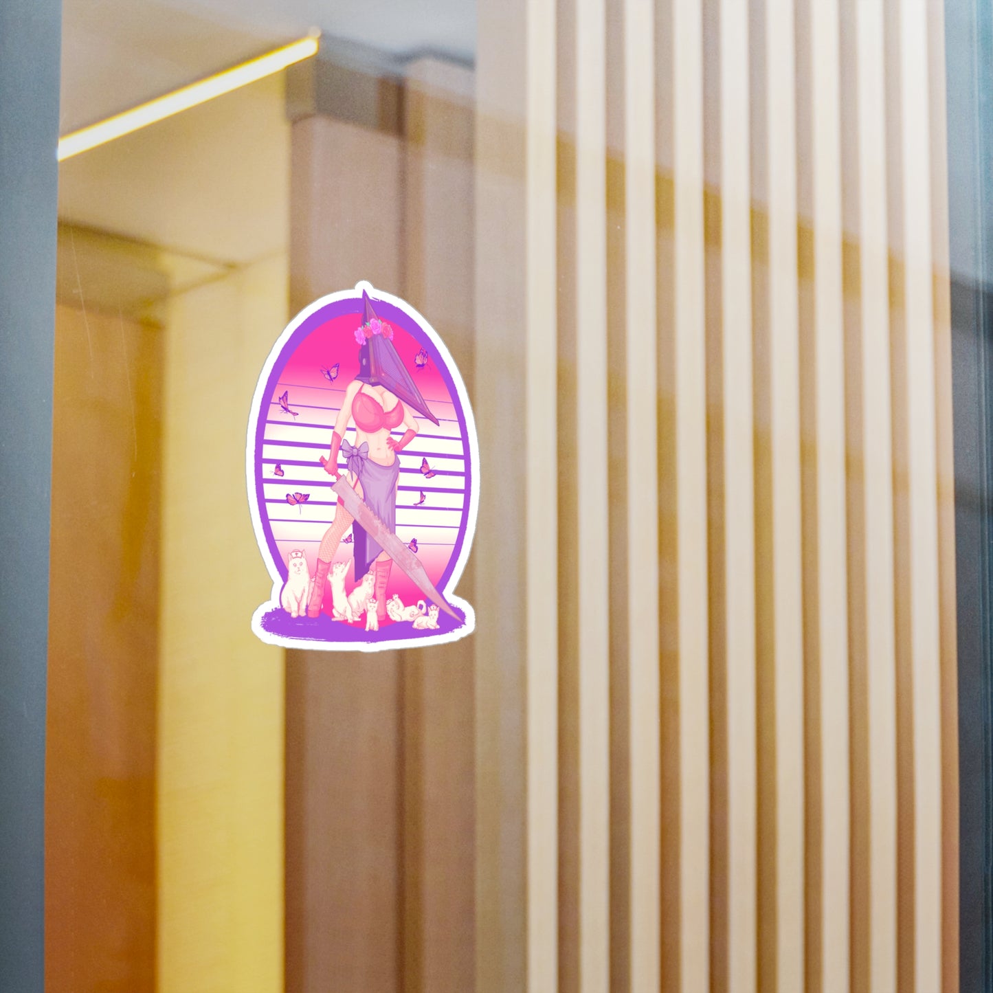 Pyramid Mommy Kiss-Cut Vinyl Decal