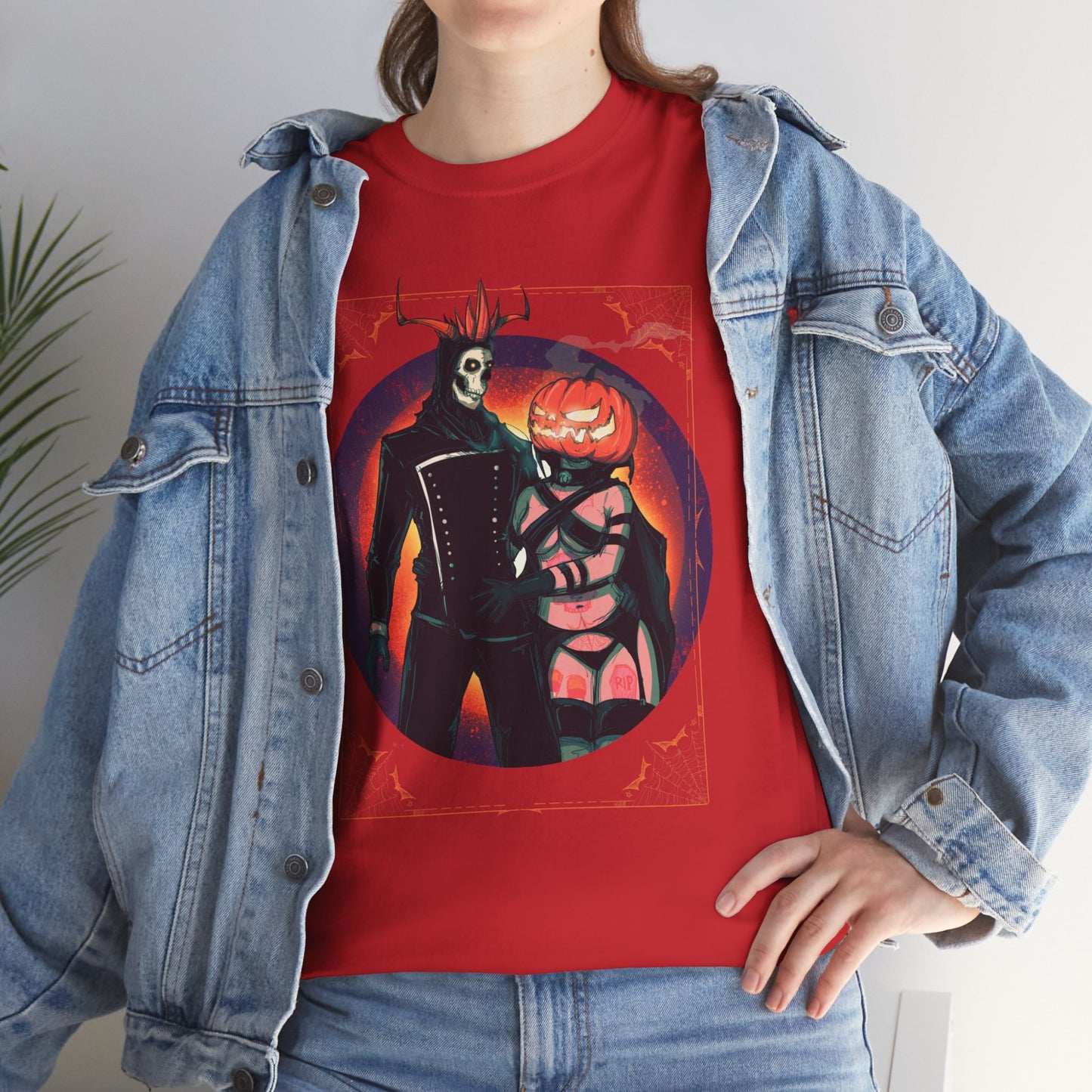 Pumpkin King & Queen Unisex Heavy Cotton Tee