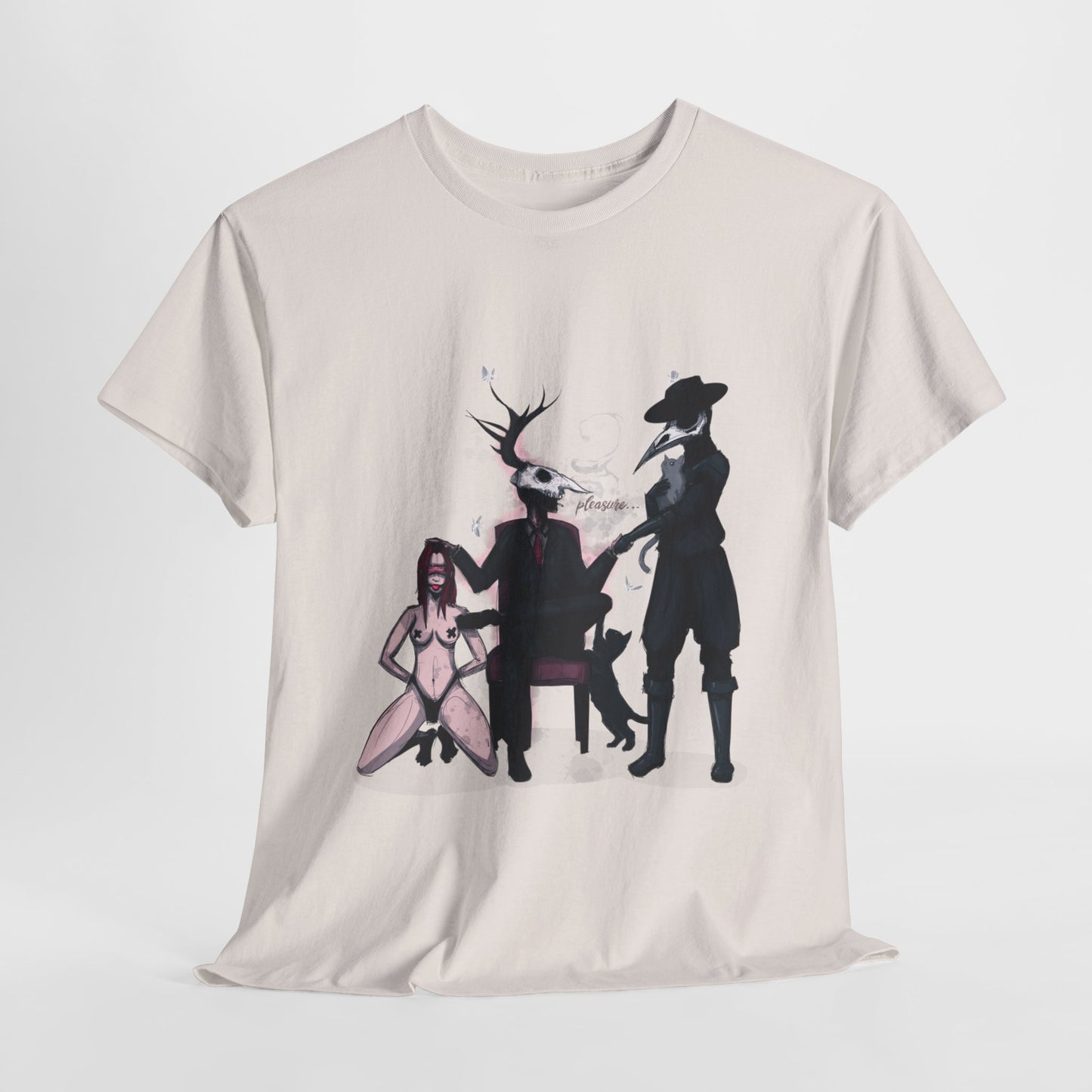 Deer Daddy / Nocturnal Unisex Heavy Cotton Tee
