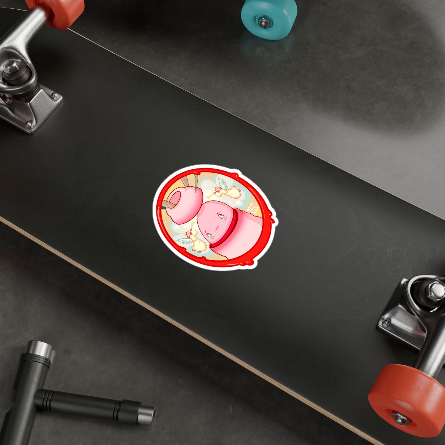 Hoodie Stolen Kiss-Cut Vinyl Decal