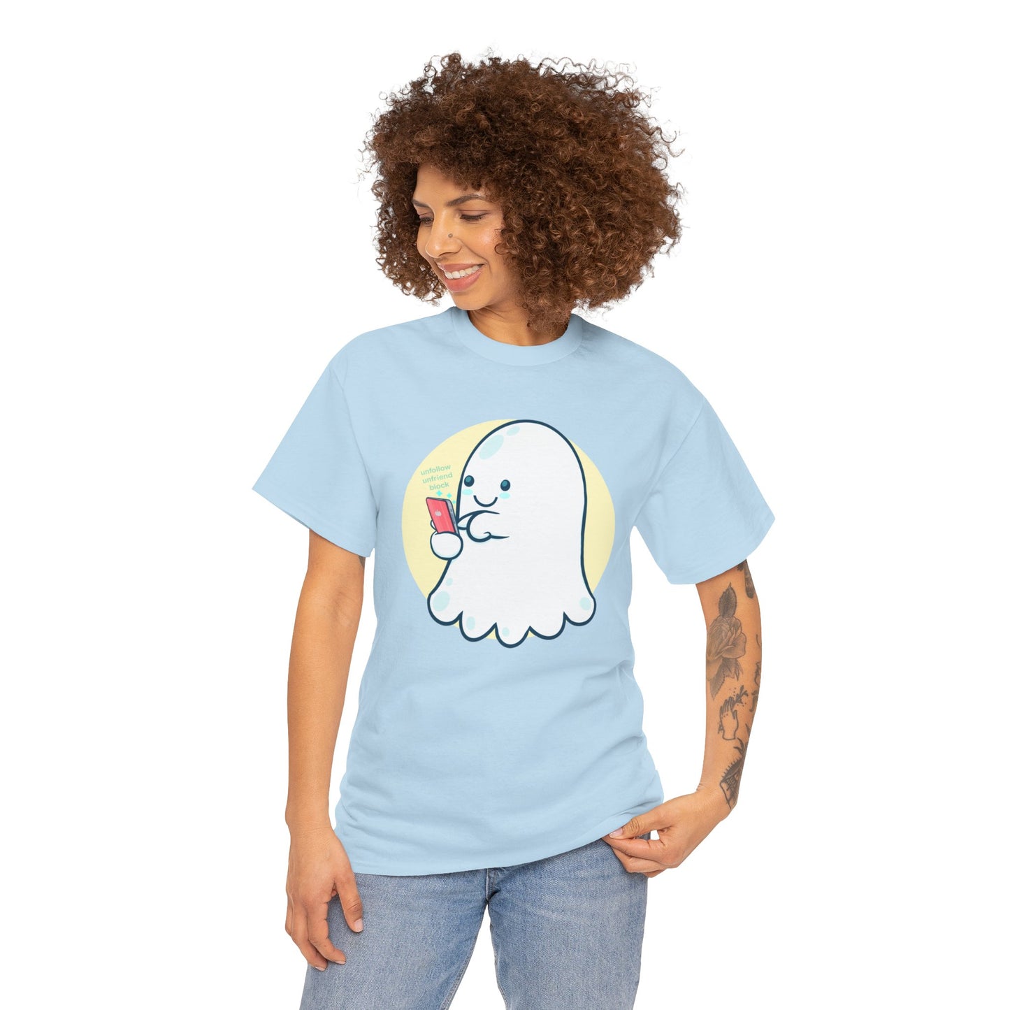 Ghosted Unisex Heavy Cotton Tee