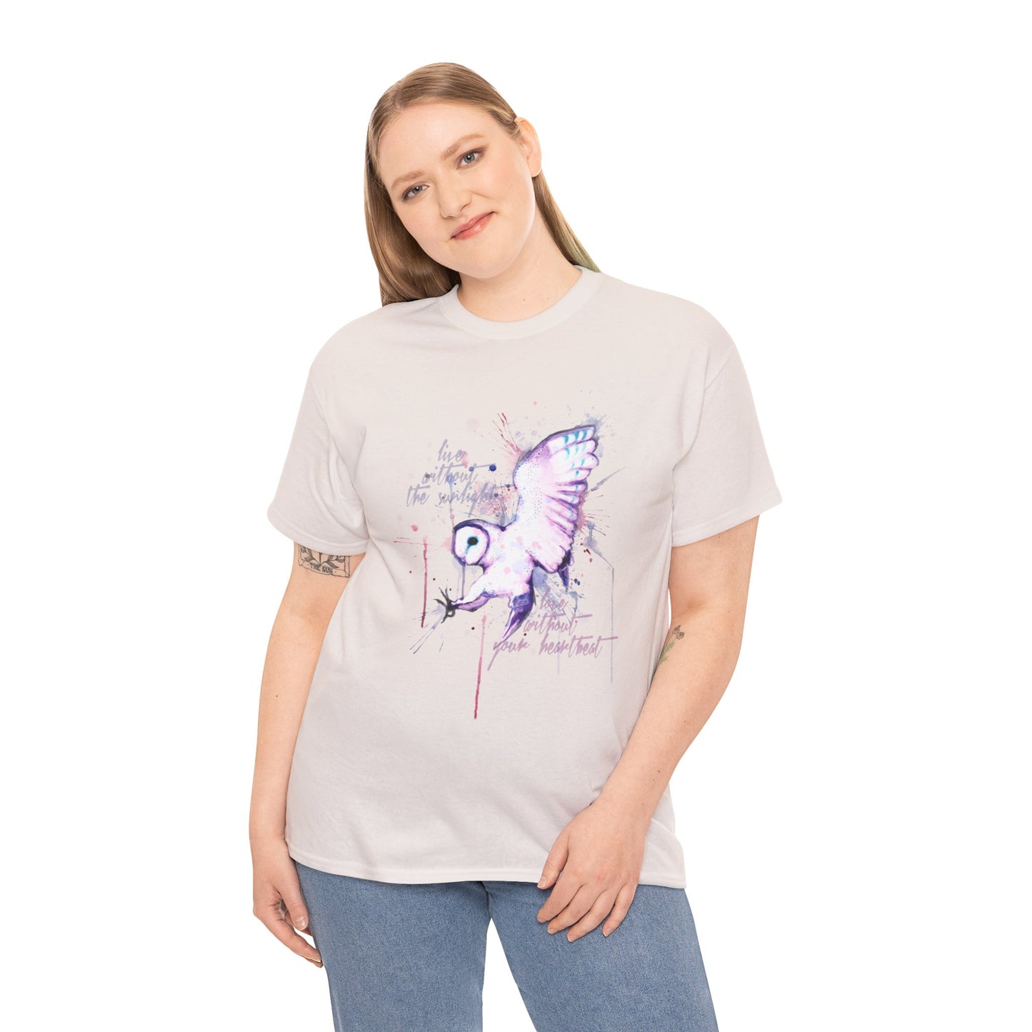 Live Without The Sunlight Unisex Heavy Cotton Tee
