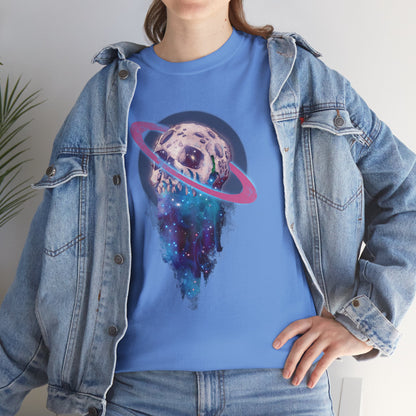 Elemental Skull Space Unisex Heavy Cotton Tee