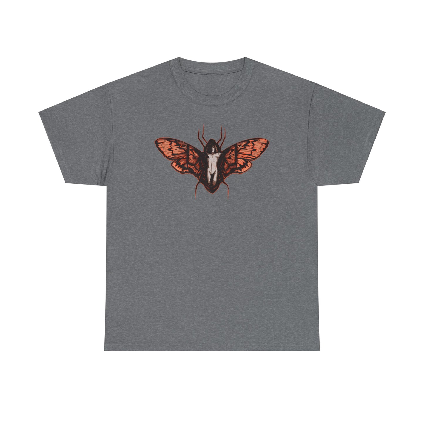 Death Moth Unisex Heavy Cotton Tee