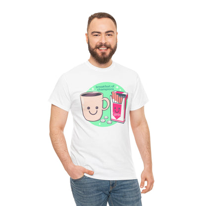 Breakfast of Champions Unisex Heavy Cotton Tee