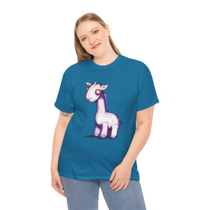 Plushie Giraffe Unisex Heavy Cotton Tee