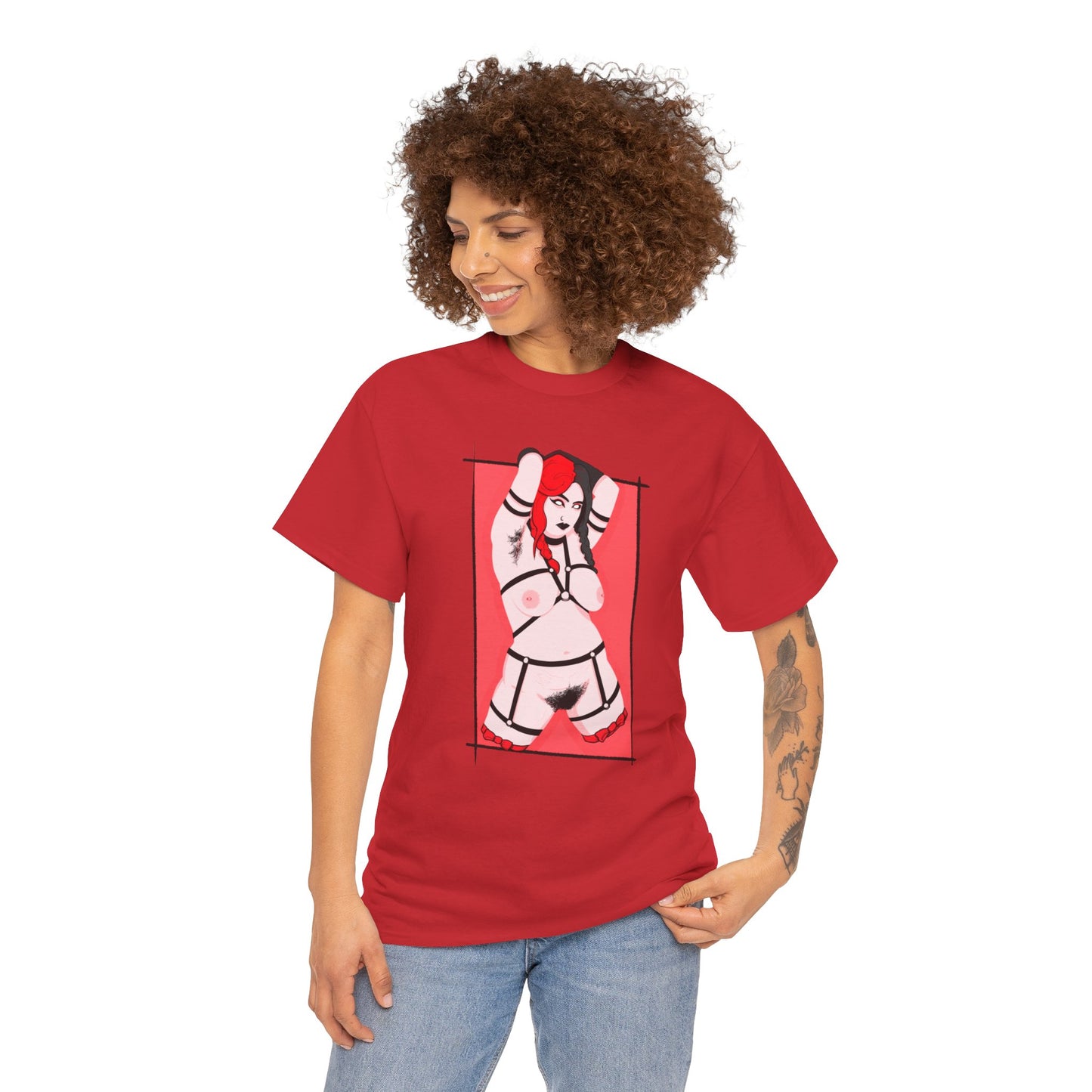 Natural Queen Unisex Heavy Cotton Tee