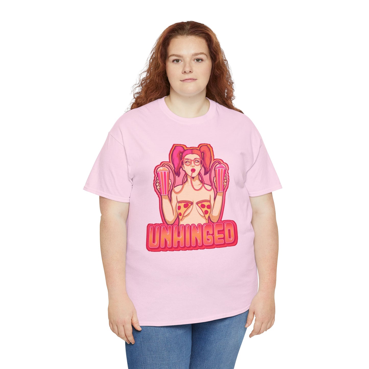 Unhinged Unisex Heavy Cotton Tee