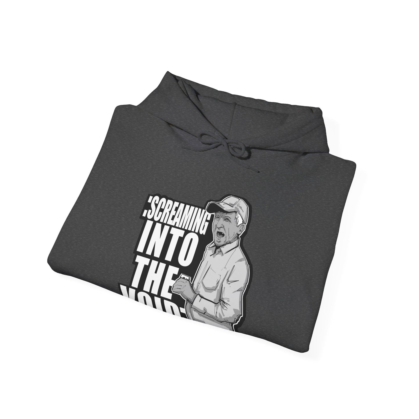 Screaming Into The Void Unisex Heavy Blend Hooded Sweatshirt