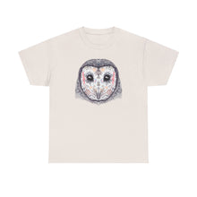 Sugar Skull Owl Unisex Heavy Cotton Tee