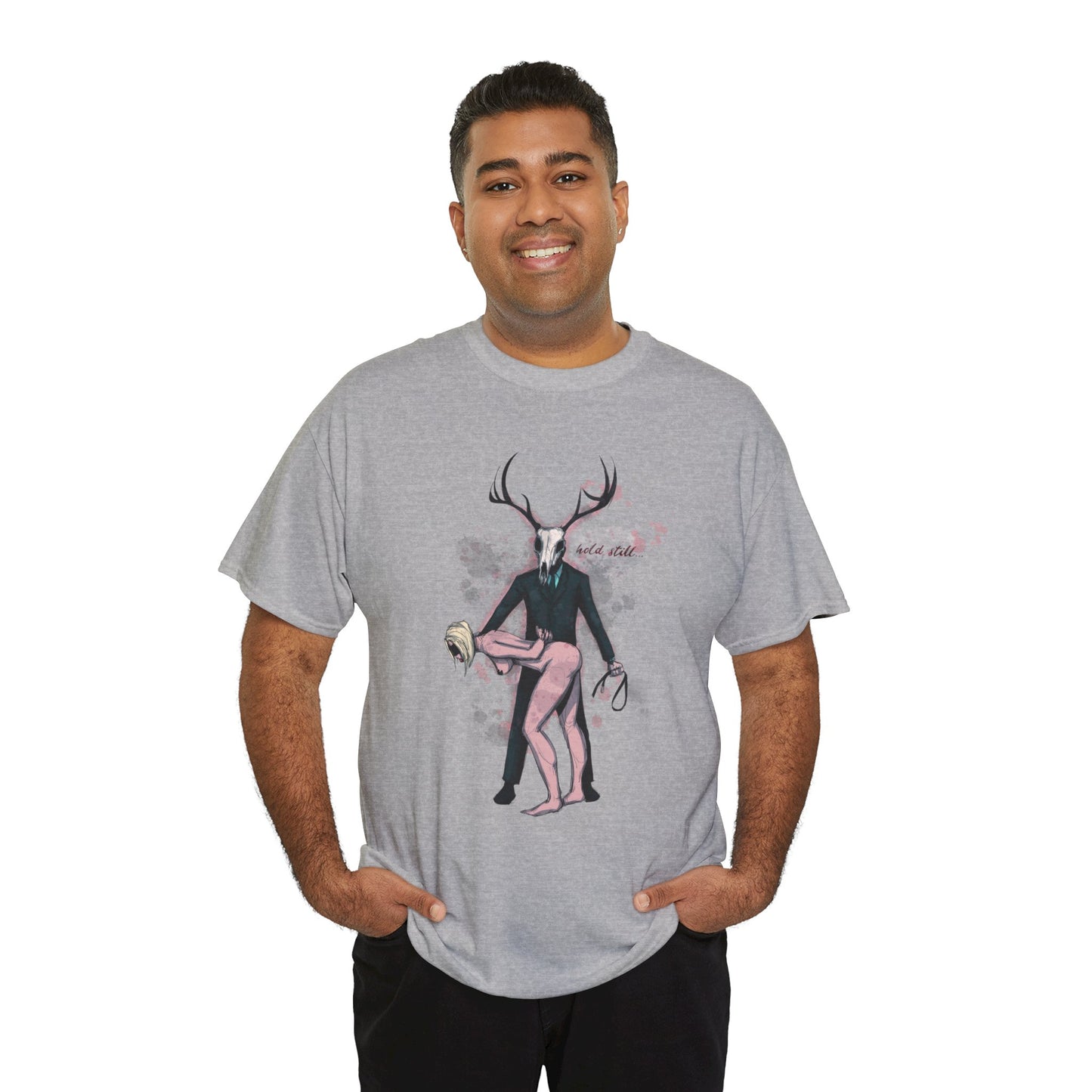 Deer Daddy Series 3: Hold Still Unisex Heavy Cotton Tee