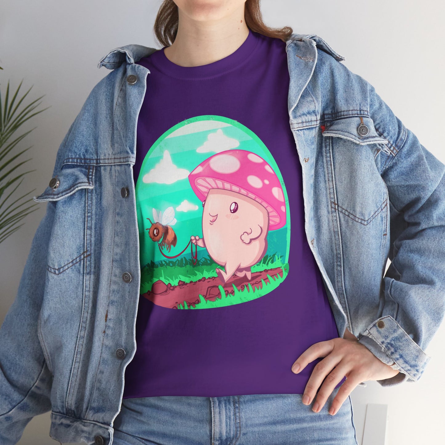 Bee Walk Unisex Heavy Cotton Tee