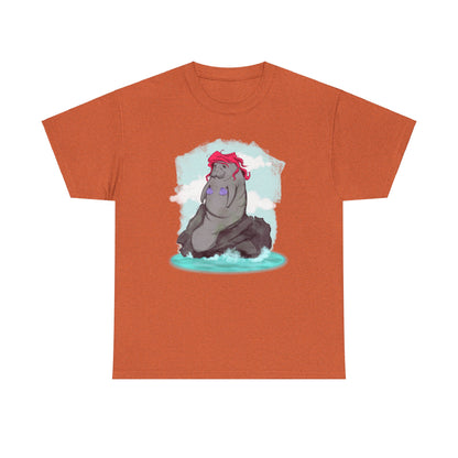The Big Manatee Unisex Heavy Cotton Tee