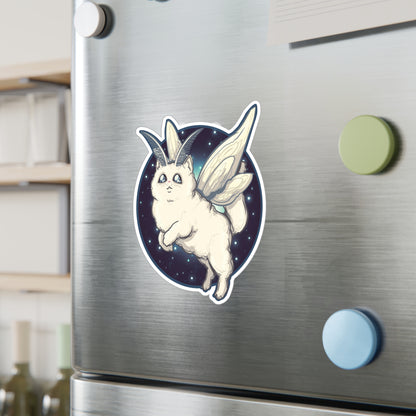 Kitty Moth Kiss-Cut Vinyl Decal