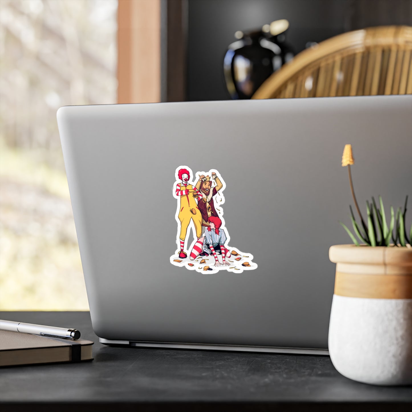 Burgers & Fries Kiss-Cut Vinyl Decal