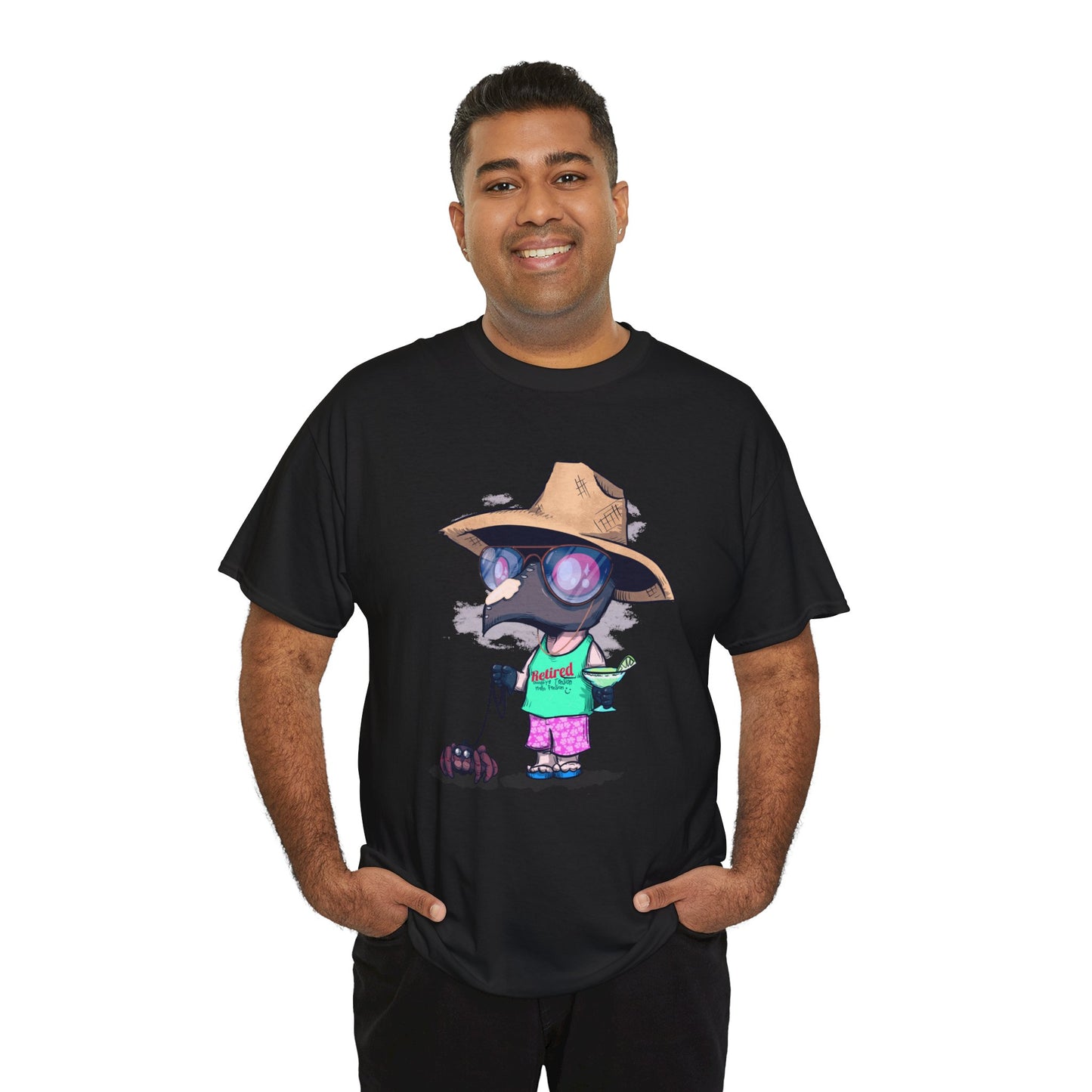 Plague Vacation Unisex Heavy Cotton Tee