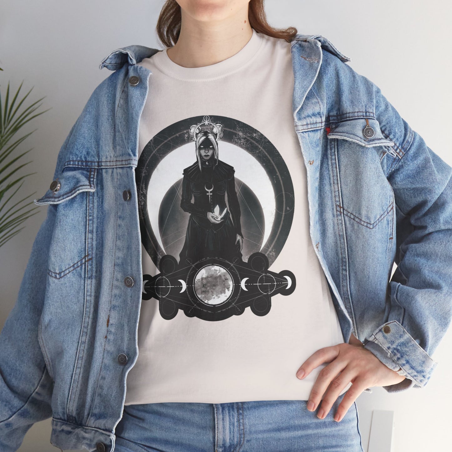 Moon Goddess Unisex Heavy Cotton Tee
