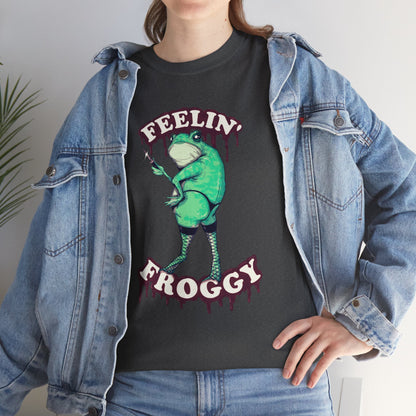 Feelin Froggy Unisex Heavy Cotton Tee