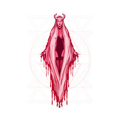 Vagina Mary Kiss-Cut Vinyl Decal