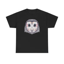 Sugar Skull Owl Unisex Heavy Cotton Tee