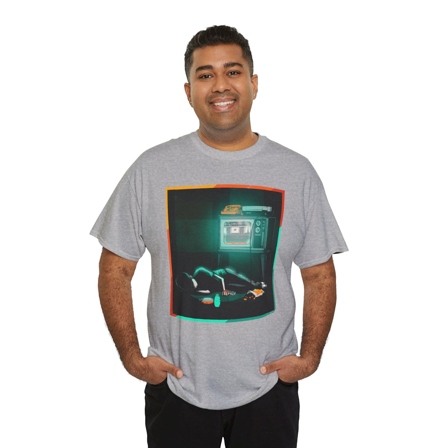 Long Night Unisex Heavy Cotton Tee