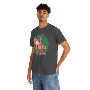 Scratching Pole Unisex Heavy Cotton Tee