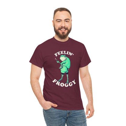 Feelin Froggy Unisex Heavy Cotton Tee