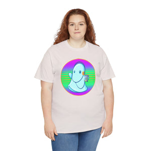 80s Ghost Unisex Heavy Cotton Tee