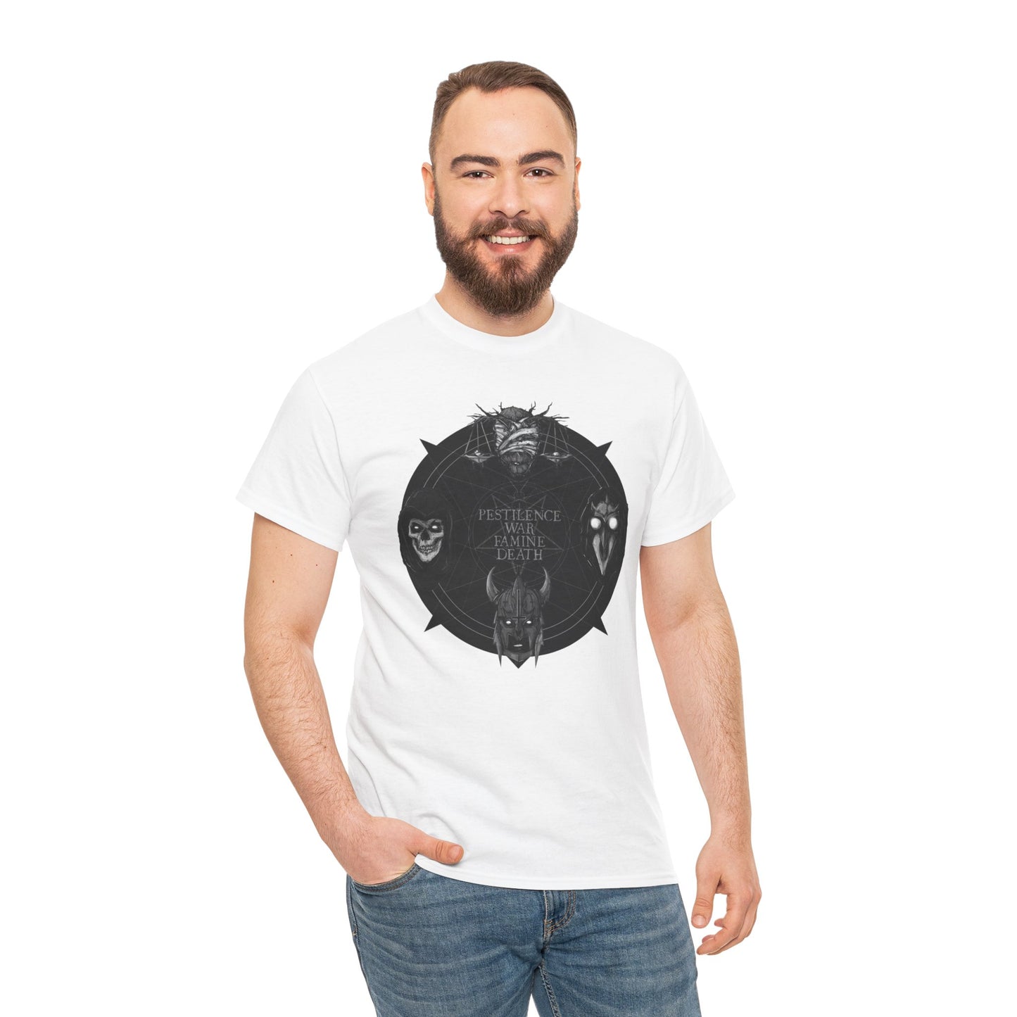 Four Horseman Unisex Heavy Cotton Tee