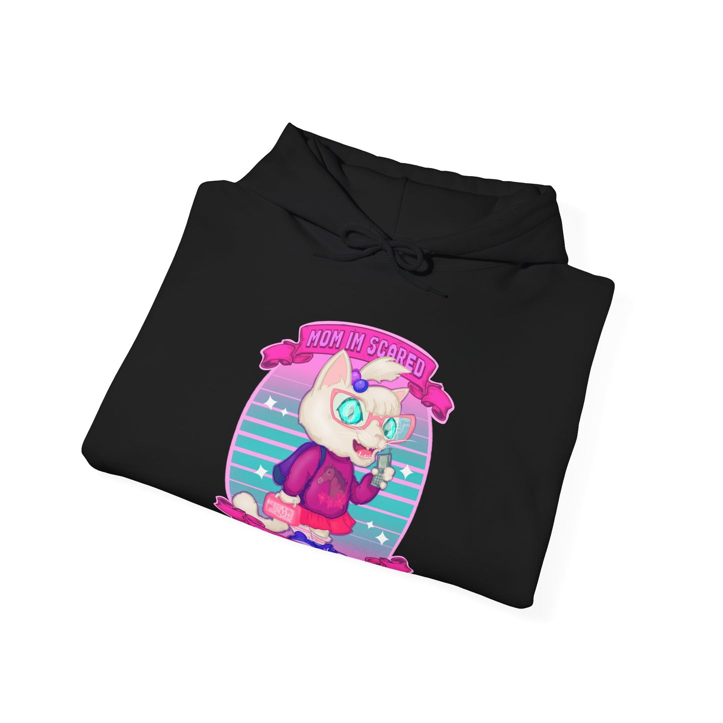 Mom I'm Scared Unisex Heavy Blend Hooded Sweatshirt