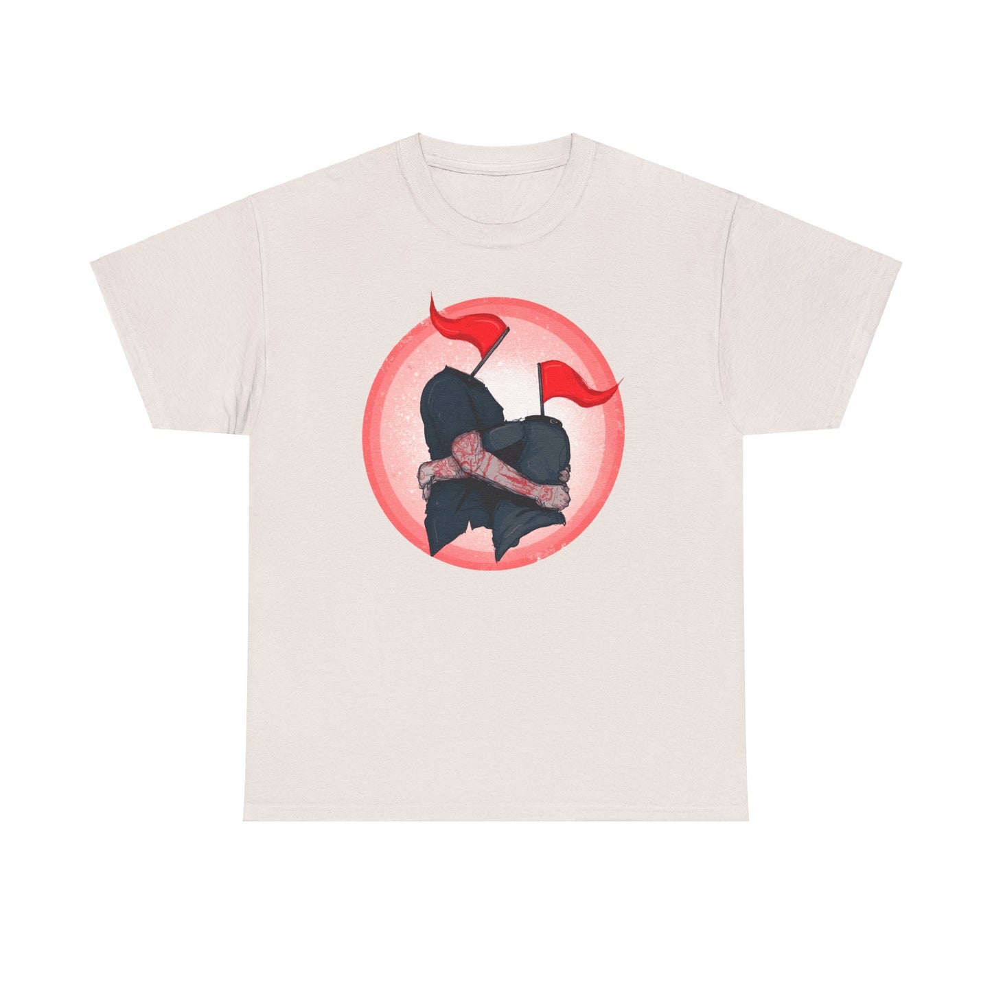 Red Flags Unisex Heavy Cotton Tee