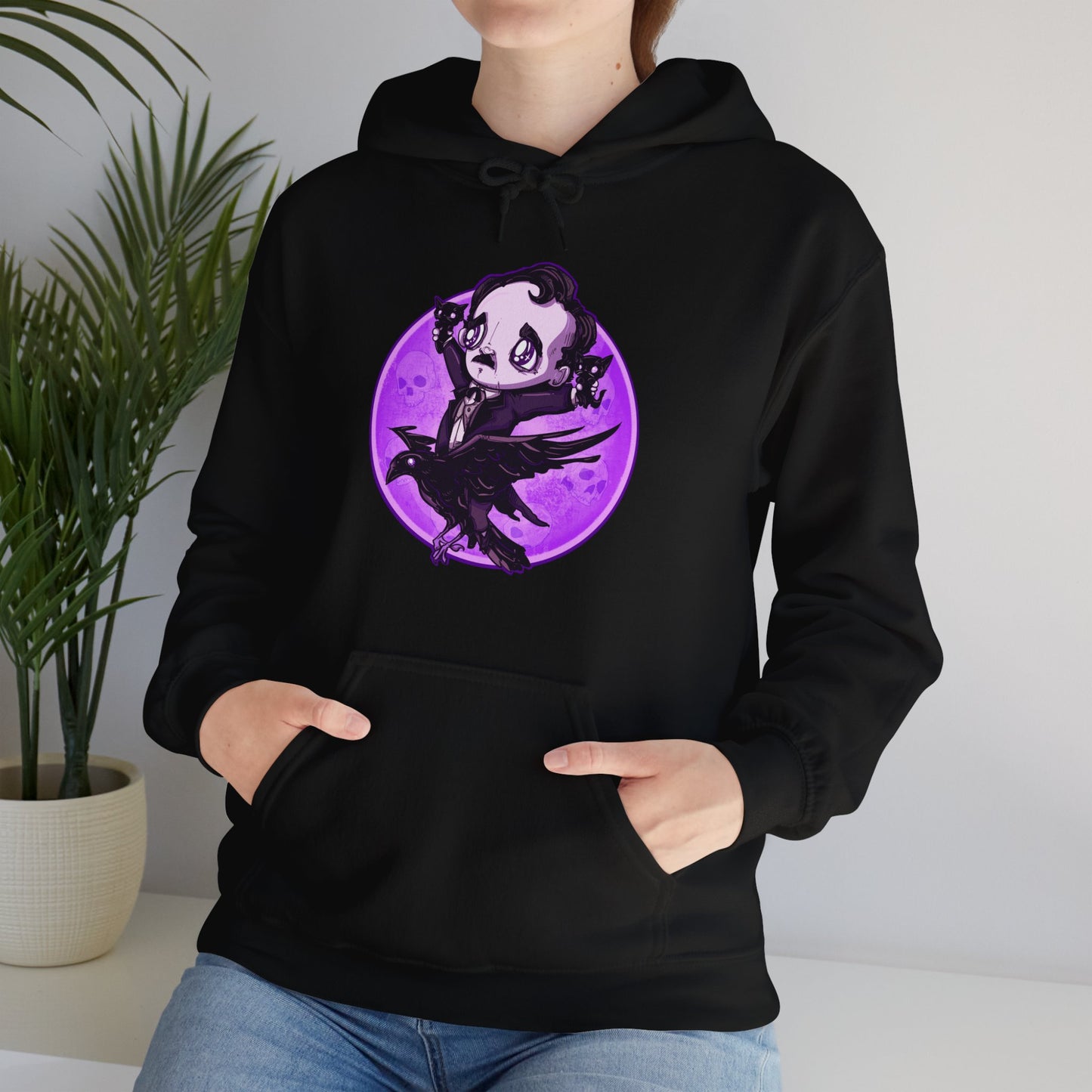 Poe Is Coming Unisex Heavy Blend Hooded Sweatshirt