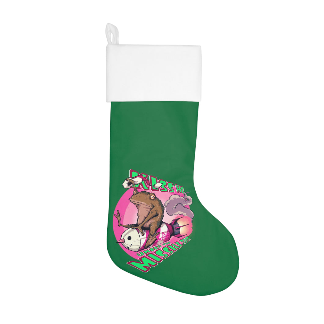 Missile Toad Holiday Stocking