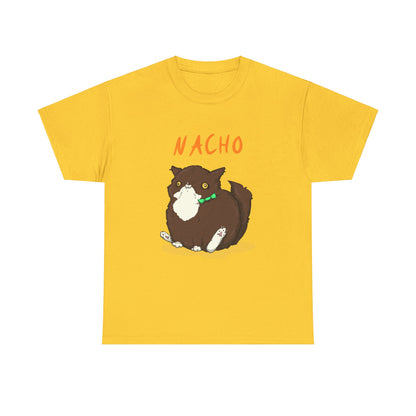 Nacho The Cat Unisex Heavy Cotton Tee