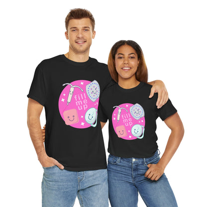 Fill Me Up Unisex Heavy Cotton Tee